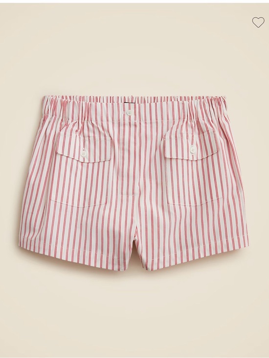 J. Crew Pants - J Crew Mini Boxer Short in Oxford Stripe